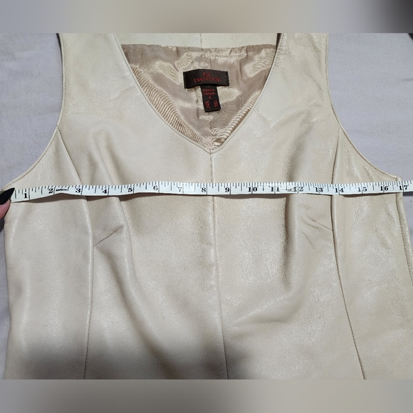 Vintage leather top/vest - Picture 9 of 12